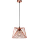 Suspension design en métal cuivré Jessy