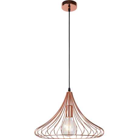 Suspension design en métal cuivré Oracio