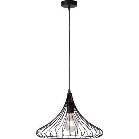 Suspension design en métal noir Oracio