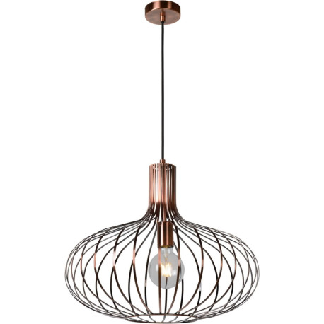 Suspension design en métal cuivré Gisela