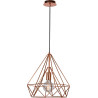 Suspension design en métal cuivré Justine