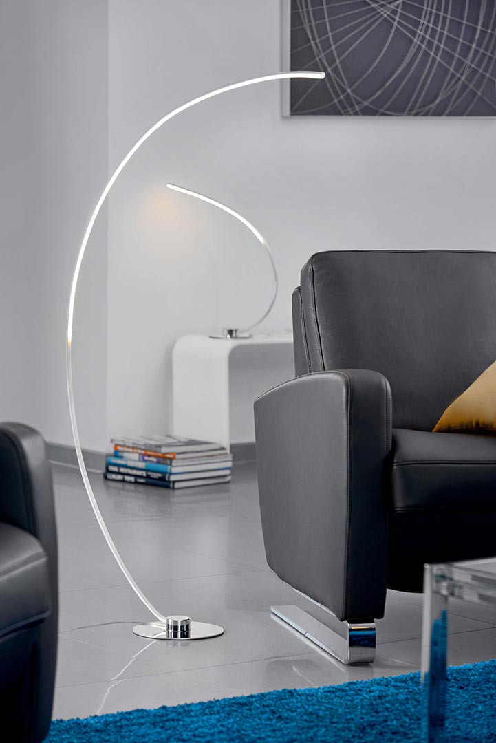 Lampadaires arc et lampes sur pied d'intérieur