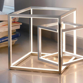 Lampe à poser design LED 30 cm pour salon Clarisse