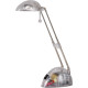 Lampe de bureau classique blanc transparent Nataly