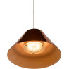 Suspension vintage en métal cuivre rouge Corina
