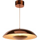Suspension vintage led en métal et en verre Panama