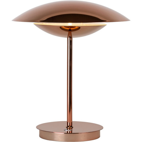 Lampe à poser vintage led en métal et en verre Panama
