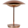 Lampe à poser vintage led en métal et en verre Panama