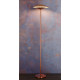 Lampadaire vintage led en métal et en verre Panama