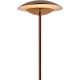 Lampadaire vintage led en métal et en verre Panama