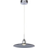 Suspension design led en verre et métal 1 ampoule Lady