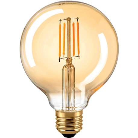 Ampoule filament globe E27 LED 420 lumen Twist