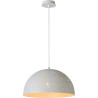 Suspension moderne en métal blanc Madera