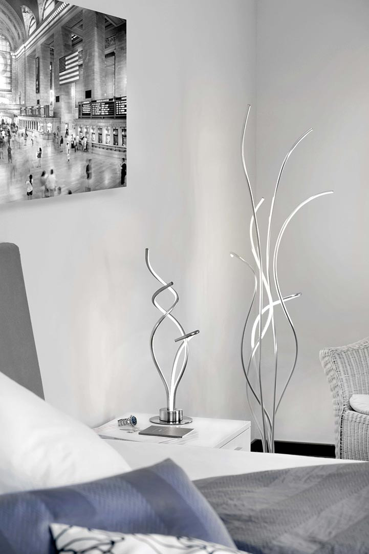 Lampe de chevet design LED pour chambre Bono