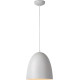 Suspension moderne en métal blanc mat Ø 50 cm Doria
