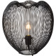 Lampe à poser design en métal noir Ø 35 cm Nattie