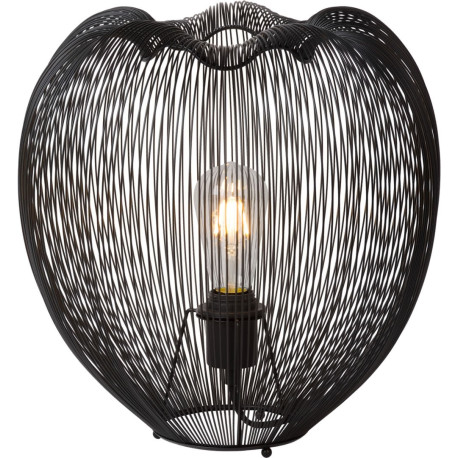 Lampe à poser design en métal noir Ø 35 cm Nattie