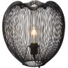 Lampe à poser design en métal noir Ø 35 cm Nattie