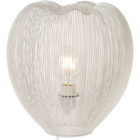 Lampe à poser design en métal blanc Ø 35 cm Nattie