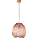 Suspension design en métal cuivré rouge Ø 36 cm Nattie