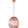 Suspension design en métal cuivré rouge Ø 36 cm Nattie
