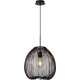 Suspension design en métal noir Ø 36 cm Nattie