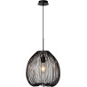 Suspension design en métal noir Ø 36 cm Nattie