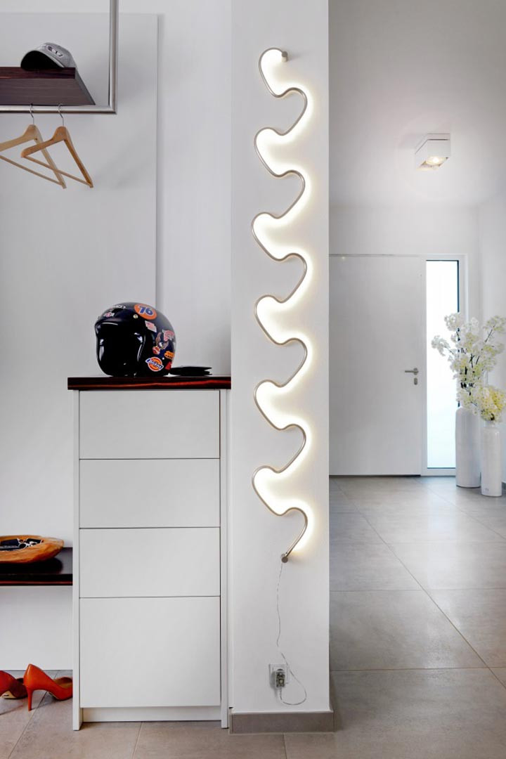 Applique murale design LED Heart