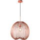 Suspension design en métal cuivré rouge Ø 46 cm Nattie