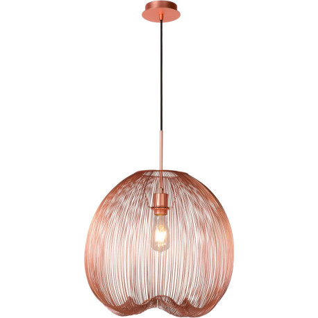 Suspension design en métal cuivré rouge Ø 46 cm Nattie