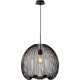 Suspension design en métal noir Ø 46 cm Nattie