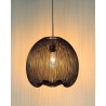 Suspension design en métal noir Ø 46 cm Nattie