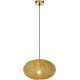 Suspension design en métal doré Ø 40 cm Amandine
