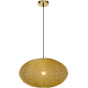 Suspension design en métal doré Ø 50 cm Amandine
