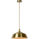 Suspension moderne en métal doré mat Ø 35 cm Guerda