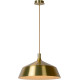 Suspension moderne en métal doré mat Ø 45 cm Guerda