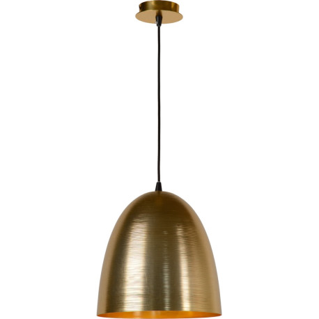 Suspension Moderne En Metal Dore Mat O 30 Cm Avoria