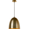 Suspension moderne en métal doré mat Ø 30 cm Avoria