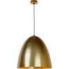Suspension moderne en métal doré mat Ø 50 cm Avoria
