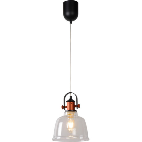 Suspension industriel en métal transparent Barneo