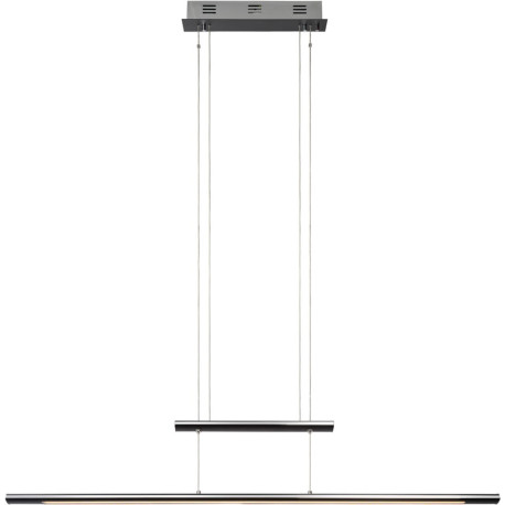 Suspension design led en métal noir Polly