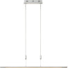 Suspension design led en métal blanc Polly
