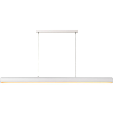 Suspension classique led en aluminium blanc Dadino