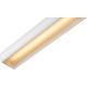 Suspension classique led en aluminium blanc Dadino