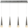 Suspension contemporaine rectangle led Mistik