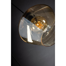 Verre fumé moderne pour luminaire 23 cm Ben