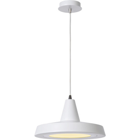 Suspension blanche moderne led Amadeus