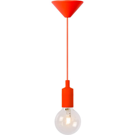Suspension classique en PVC et silicone orange Colors