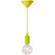 Suspension classique en PVC et silicone vert pomme Colors