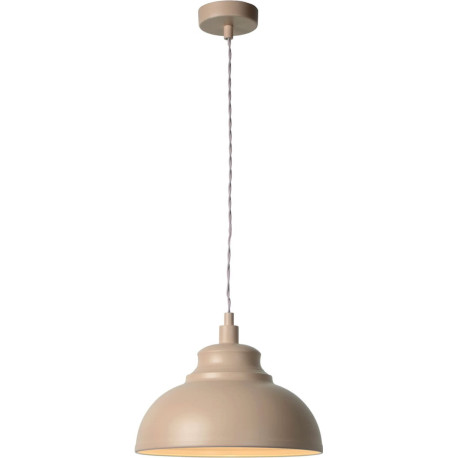 Suspension classique en métal taupe mat Jewel